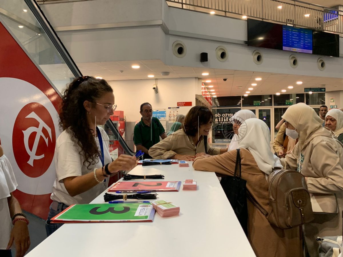 El primer turno de los viajes balnoterapéuticos del Mayor parten hacia Alhama de Almería