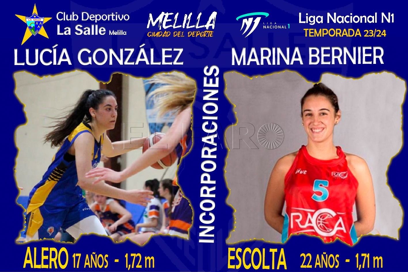 La Salle Nacional cierra su nueva plantilla