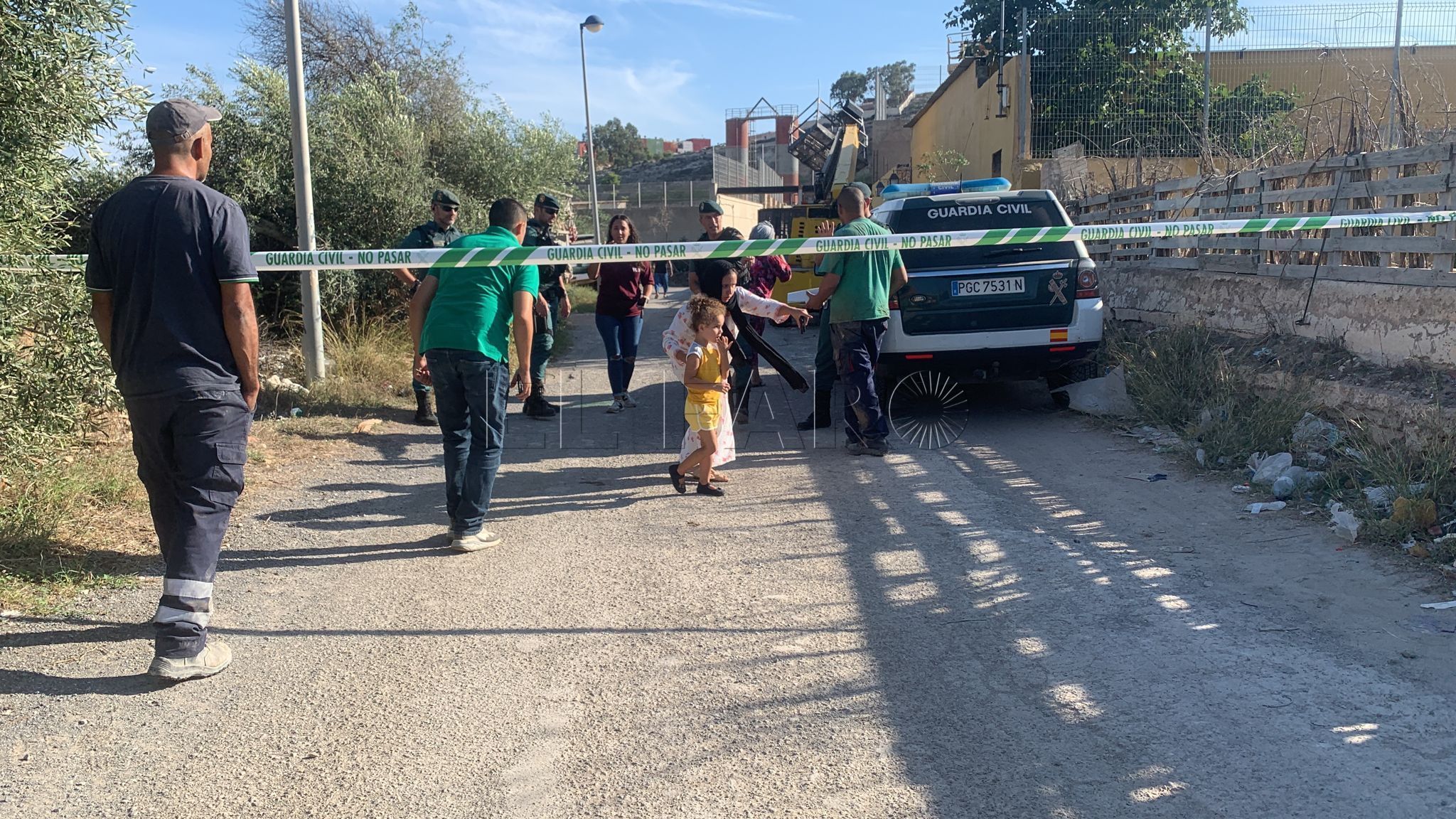 La Guardia Civil investiga el accidente laboral que se cobró la vida de un hombre