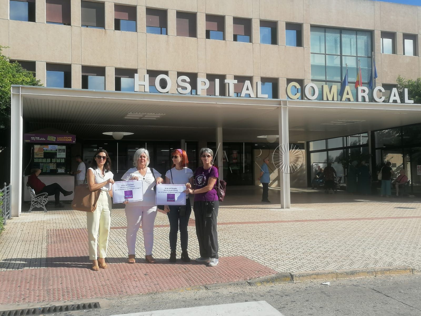 Melilla Feminista reivindica el derecho de la mujer a interrumpir el embarazo