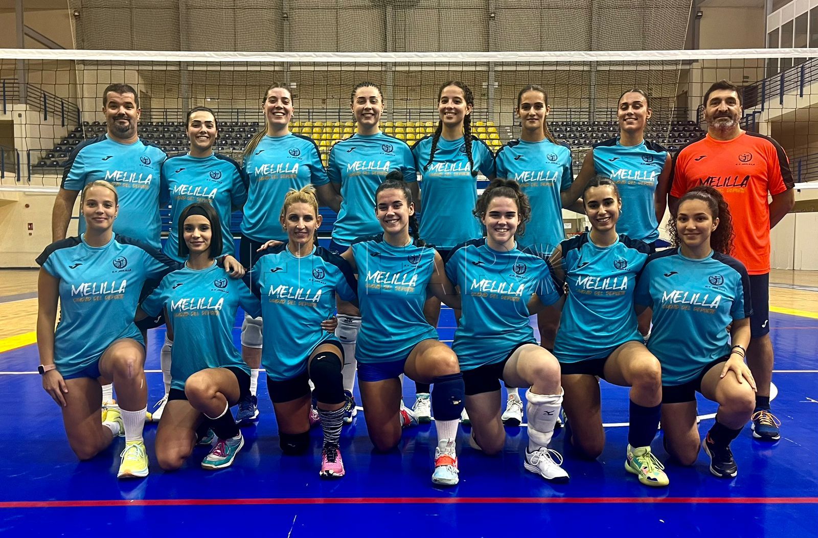 El CV Melilla femenino viaja a su gira