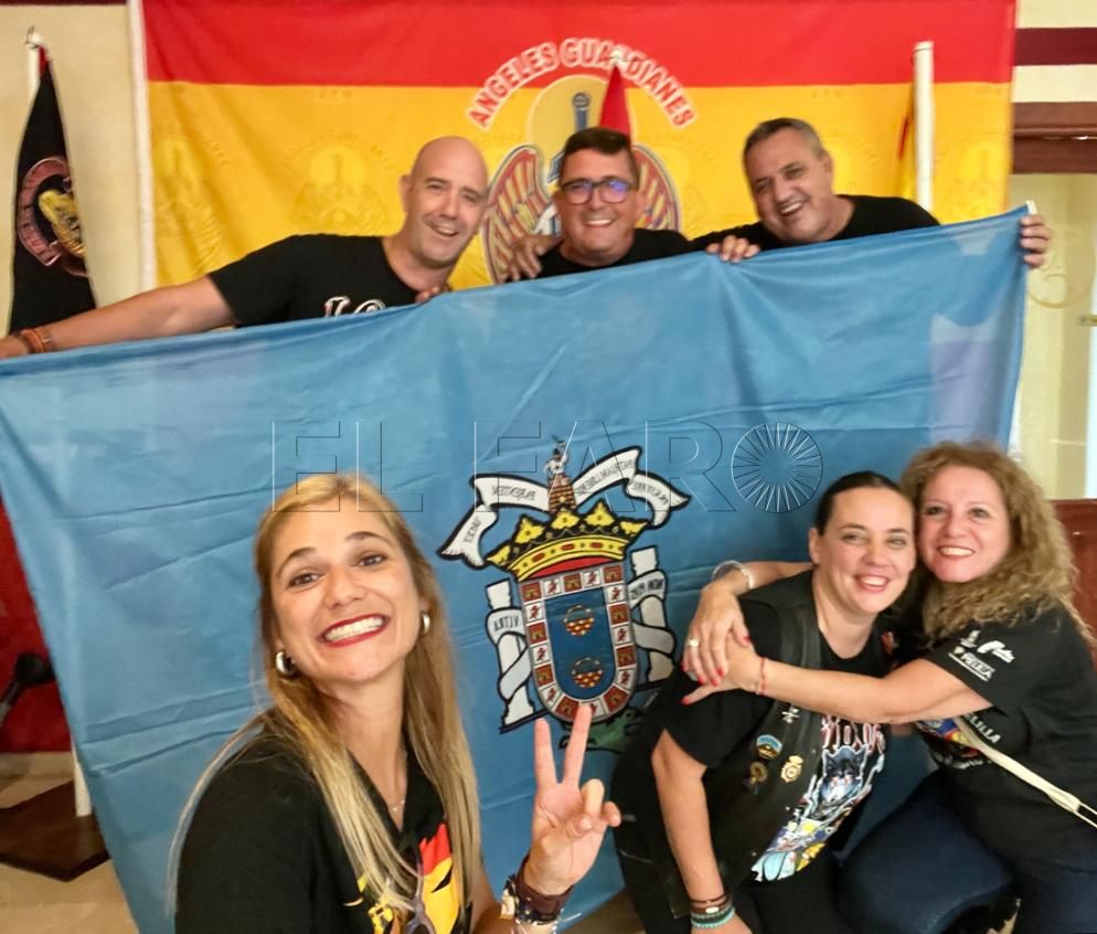 Los Ángeles Guardianes de Melilla disfrutan de una concentración en Zaragoza