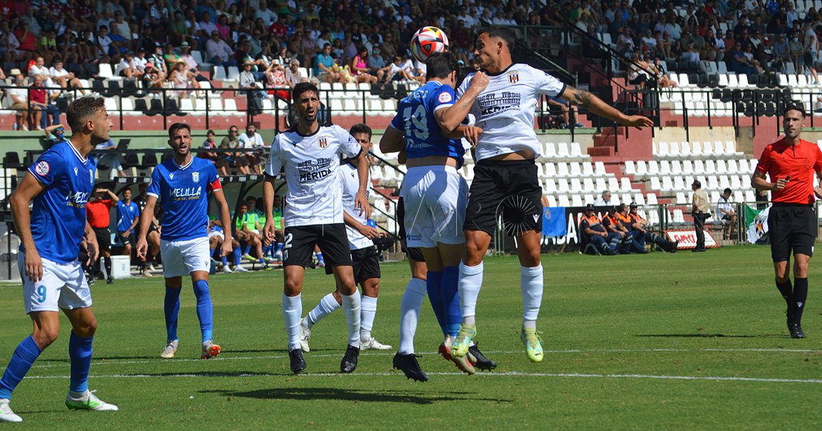 Dos fallos condenan a un más que digno Melilla en Mérida