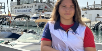 Azul Sánchez ha implementado sus entrenamientos en la ciudad autónoma para preparar este Mundial.