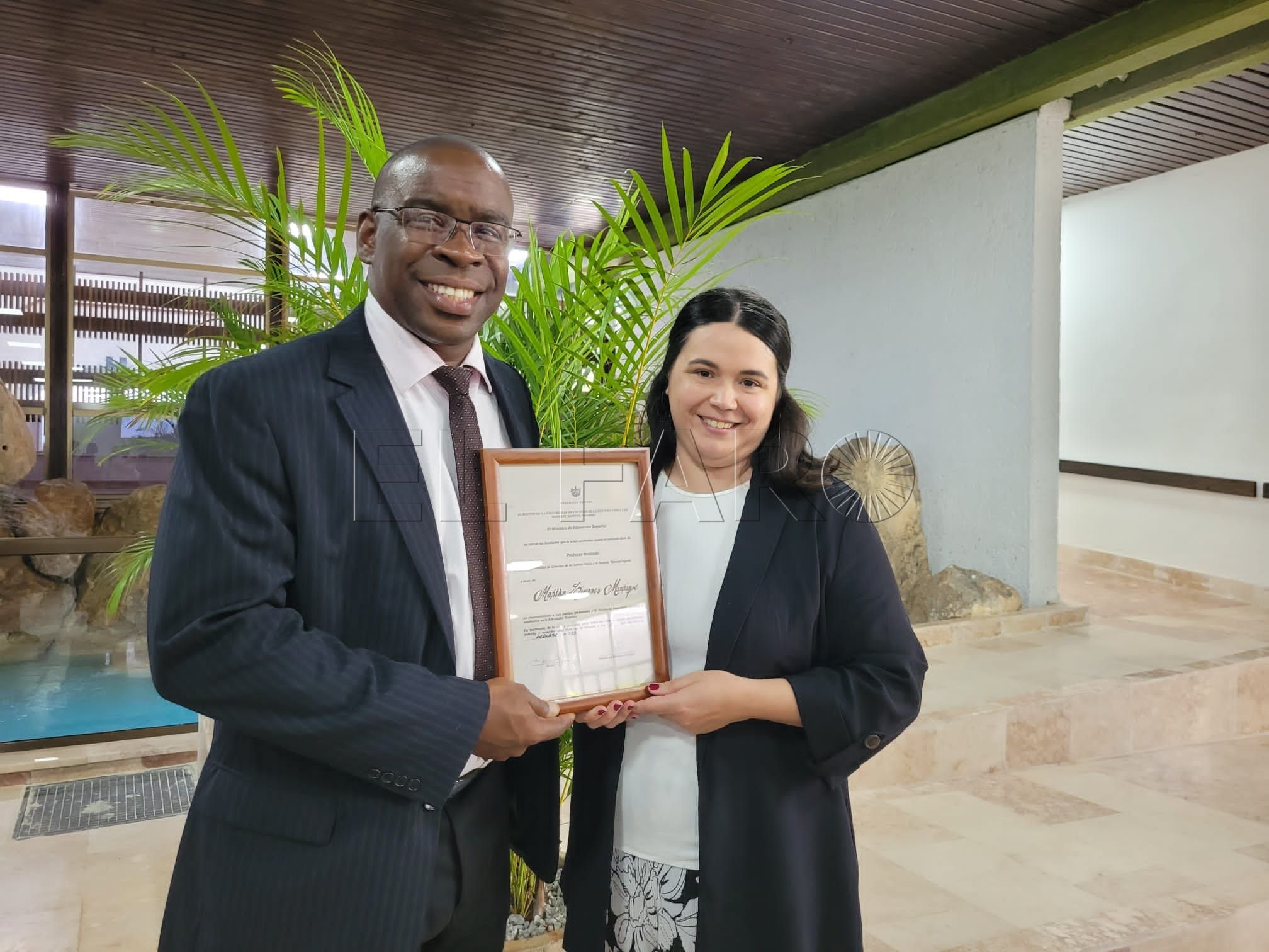 La Universidad de Granada en Melilla, representada en Cuba