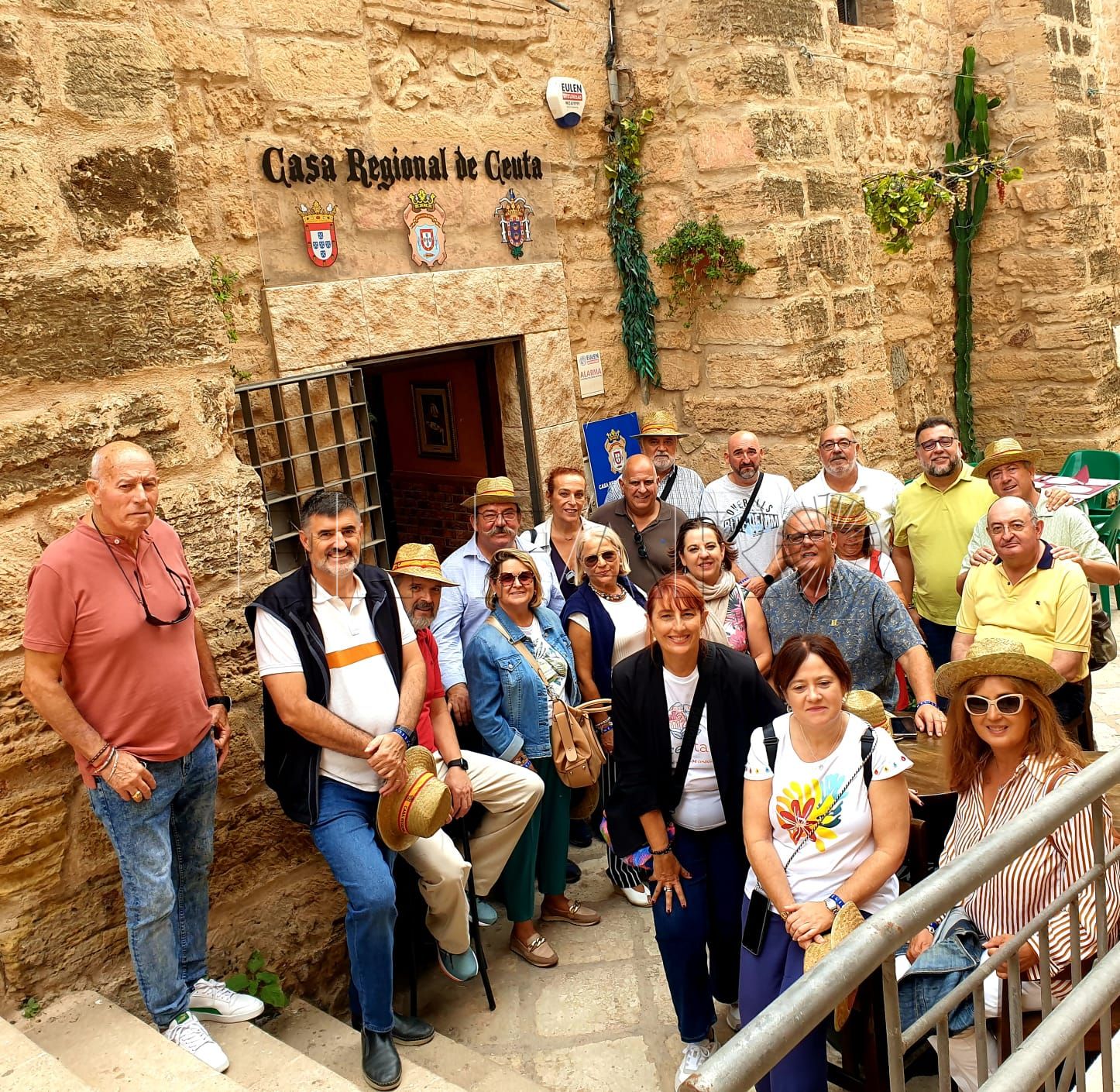 La Casa de Ceuta, la gran anfitriona de la coral ceutí "Andrés del Río Abaurrea"