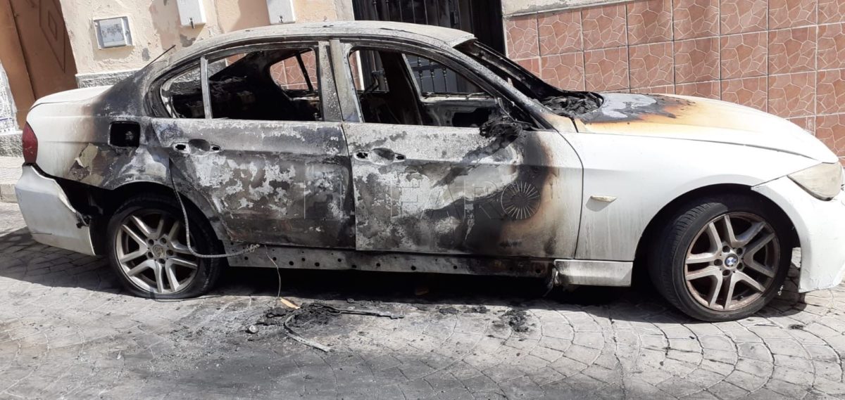 Incendio vehículo