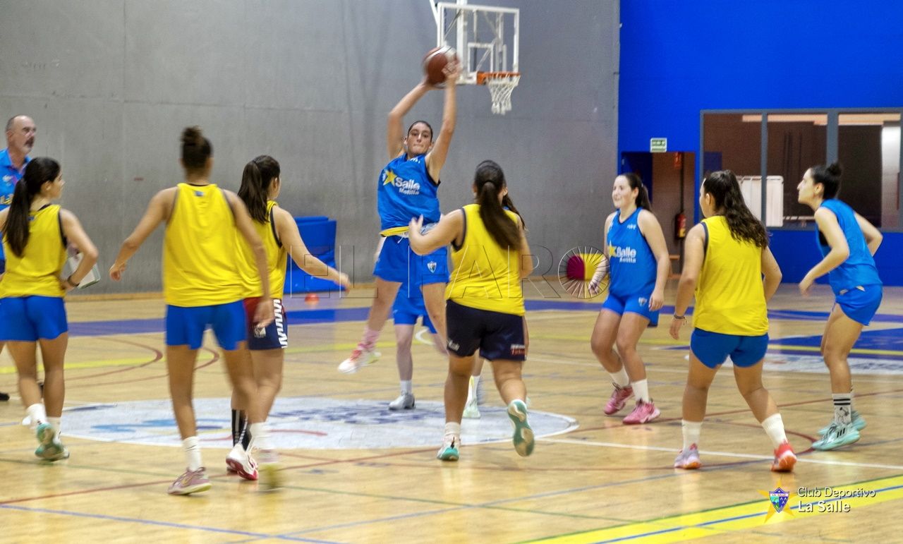 Pepe Torrubia, entrenador del filial de La Salle: “Estoy contento con el trabajo de las jugadoras”