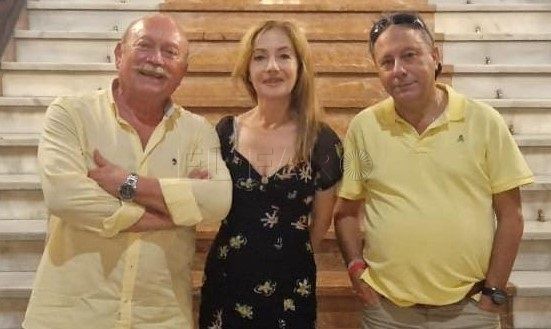 Albertine Orleans, sobrina-nieta del teniente médico Wenceslao Perdomo Benítez