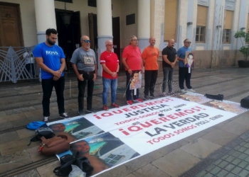 “Sigo solo con la lucha y no voy a parar mientras tenga vida”