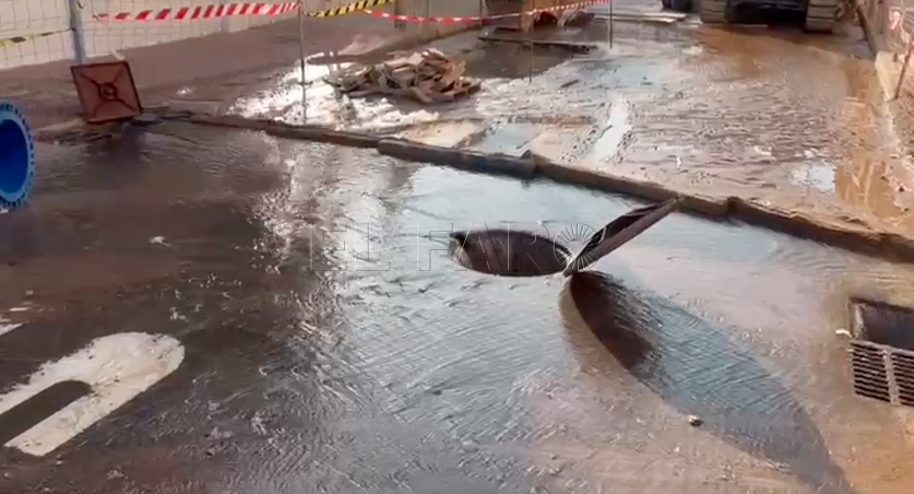 Una rotura de tubería provoca cortes del agua en El Real