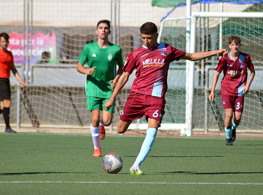 El CF Rusadir logra un valioso empate de su visita a Atarfe