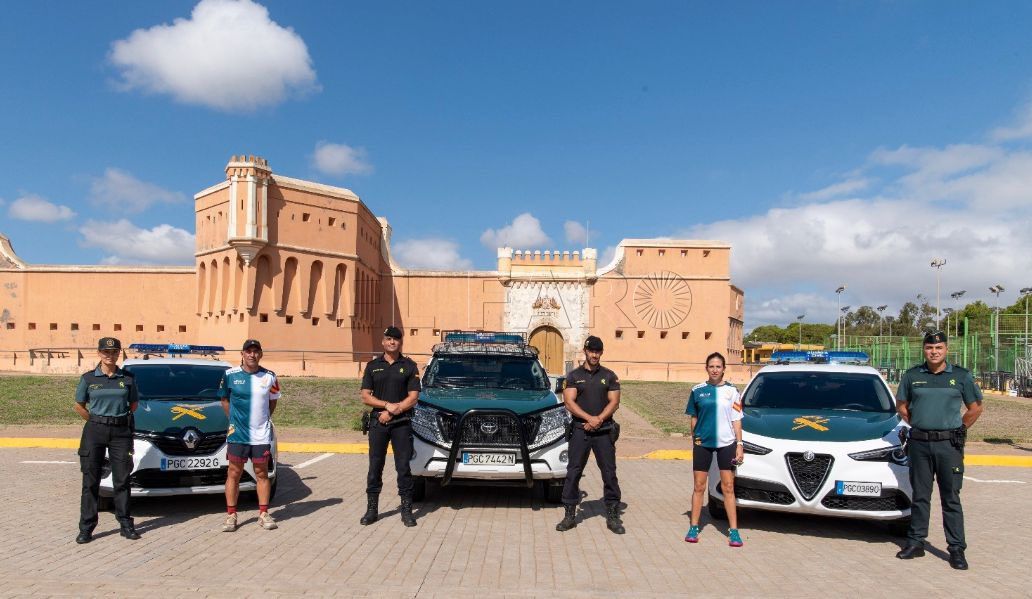 Todo listo para el trail de la Guardia Civil