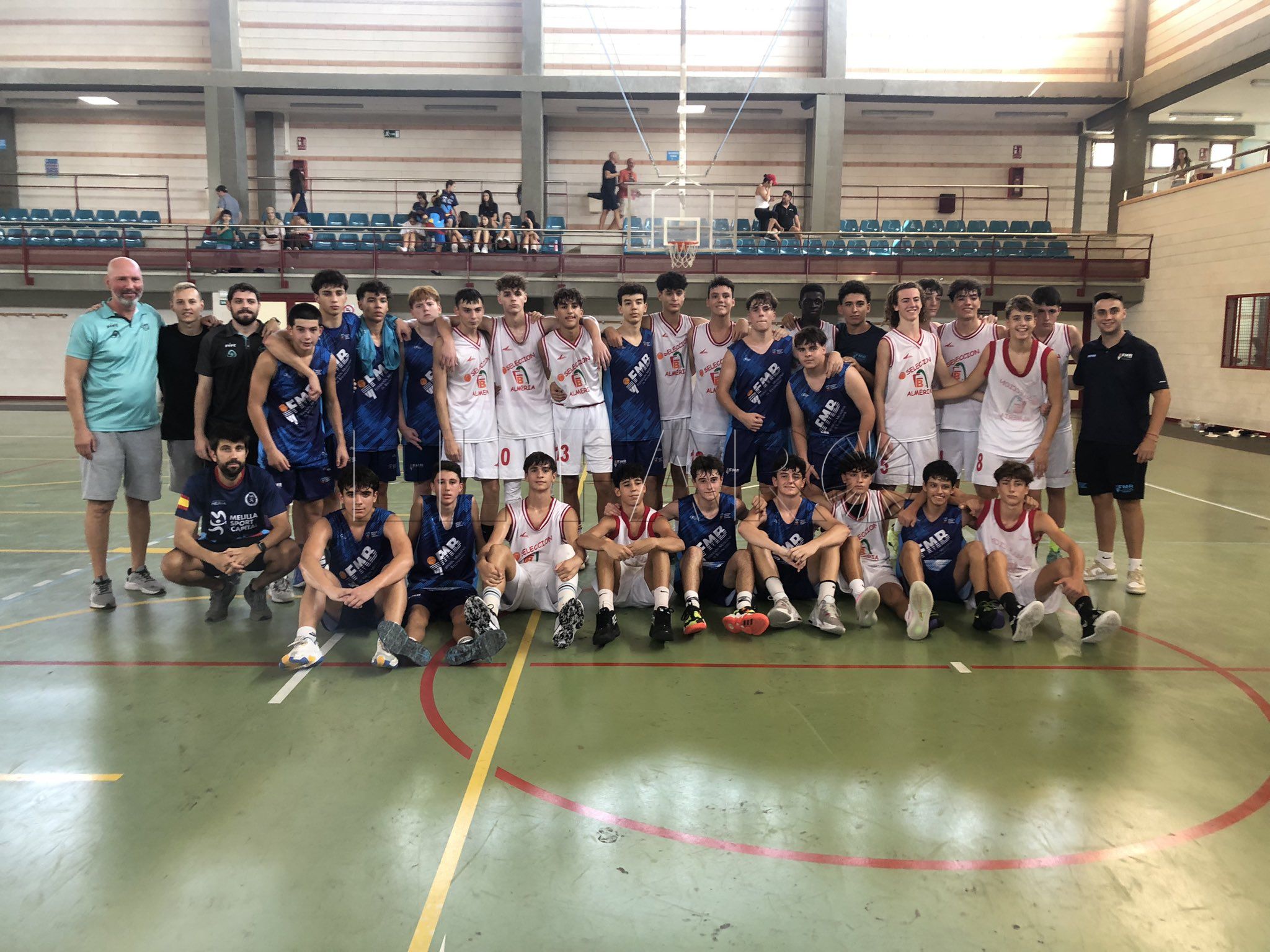 Buen papel de todas las selecciones de baloncesto en Almería