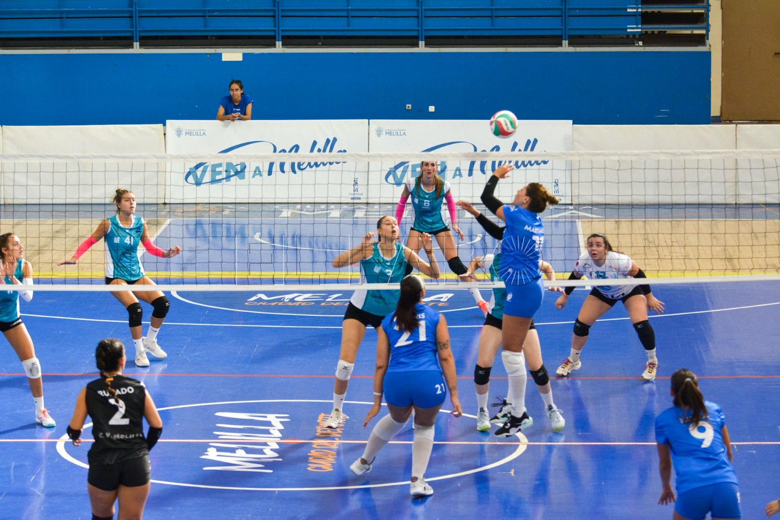 En busca del segundo triunfo del CV Melilla femenino