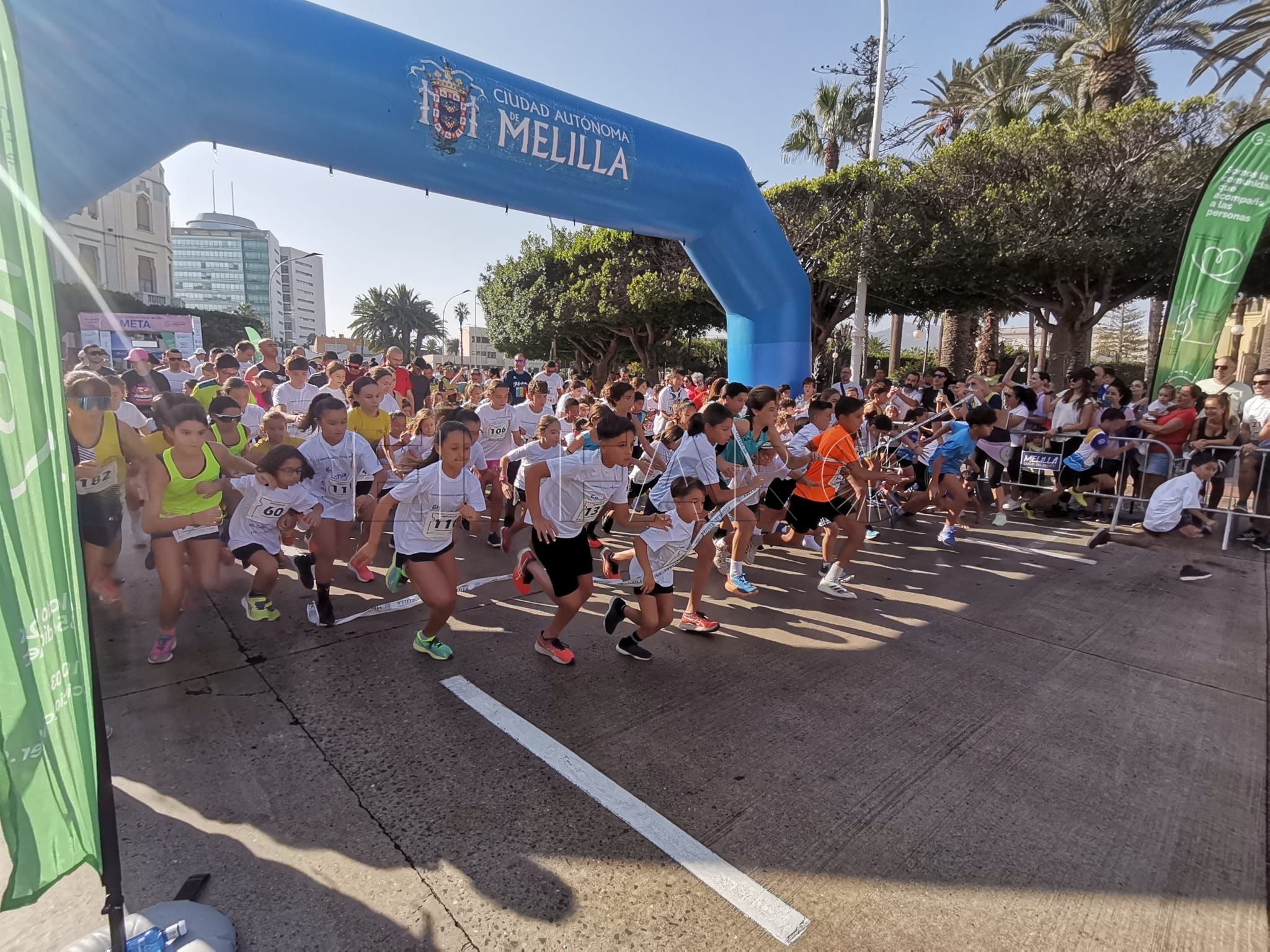 Ahmed Kanafi y Julia Pérez, ganadores de la X Carrera contra El Cáncer