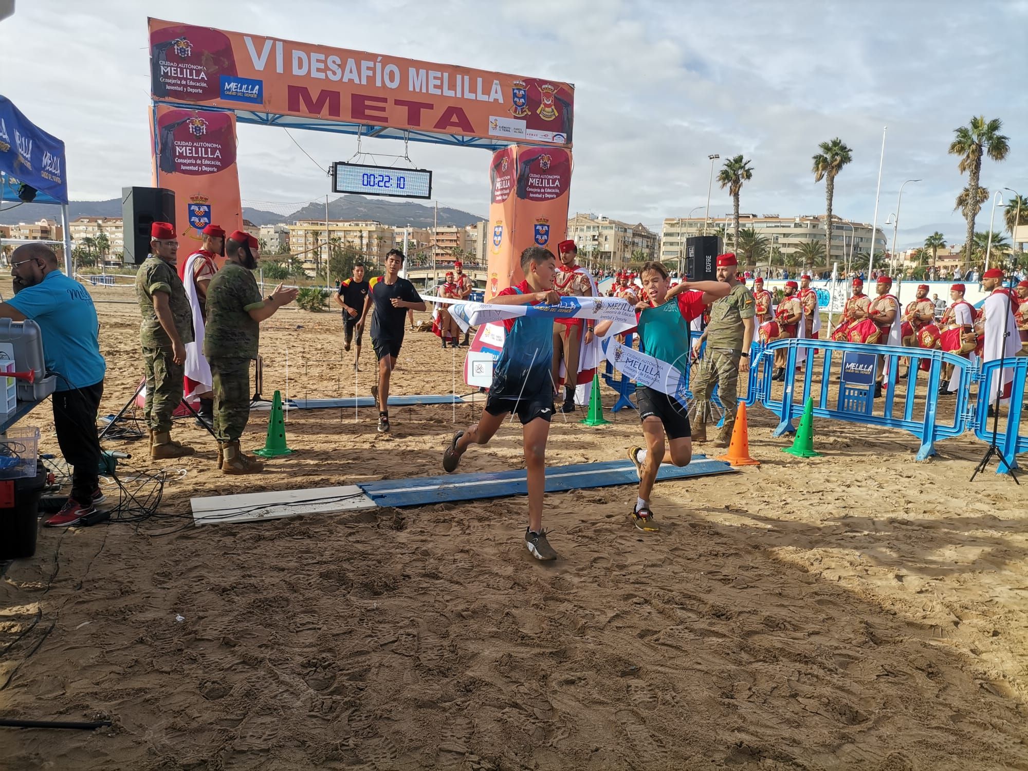 El Grupo de Regulares 52 de Melilla, gran triunfador del VI Desafío 2023