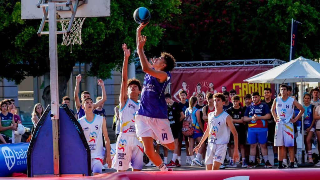 El basket 3x3 llega al Parque Murias