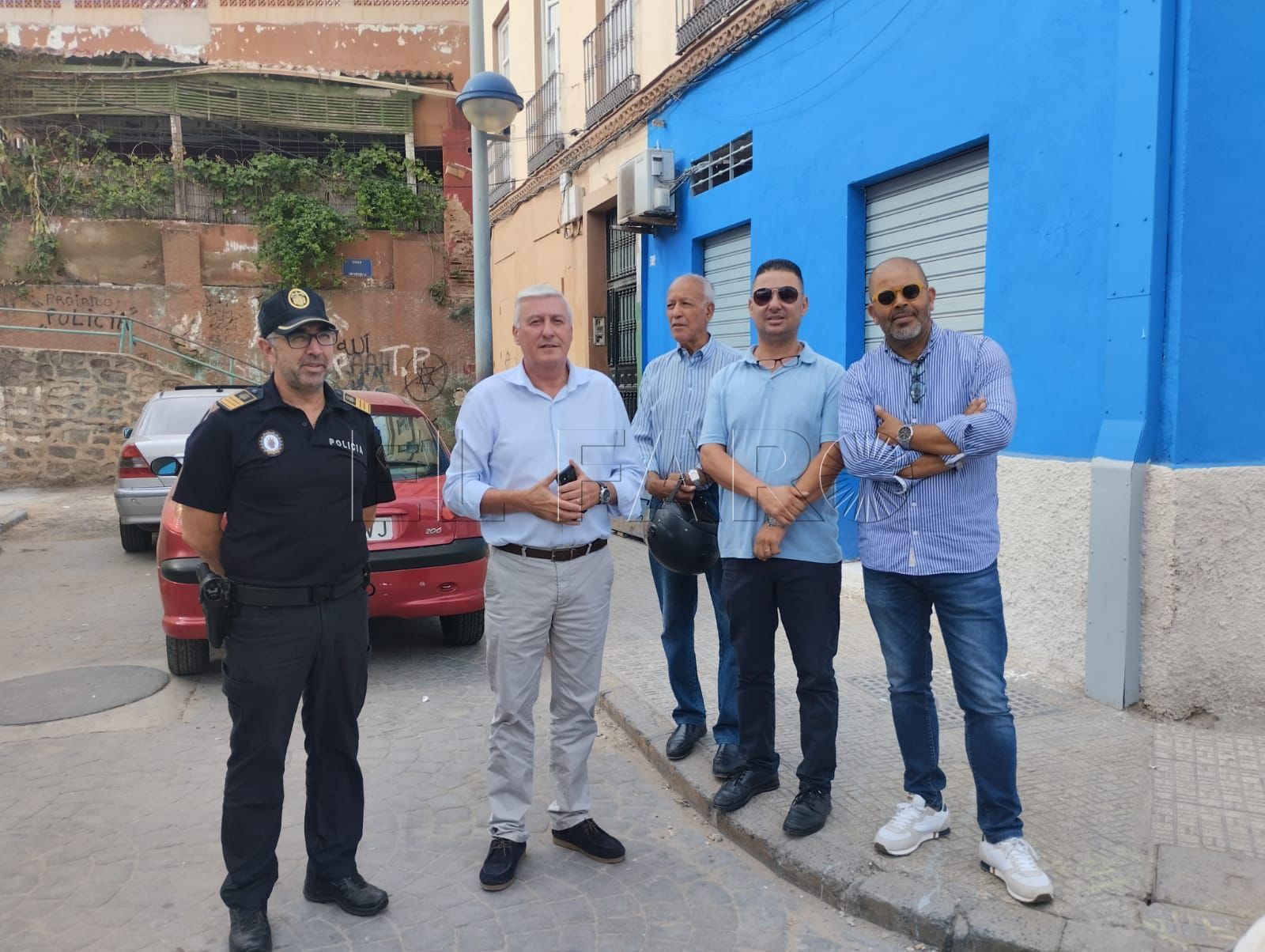 Visita de Daniel Ventura al Rastro para ver opciones de mejora