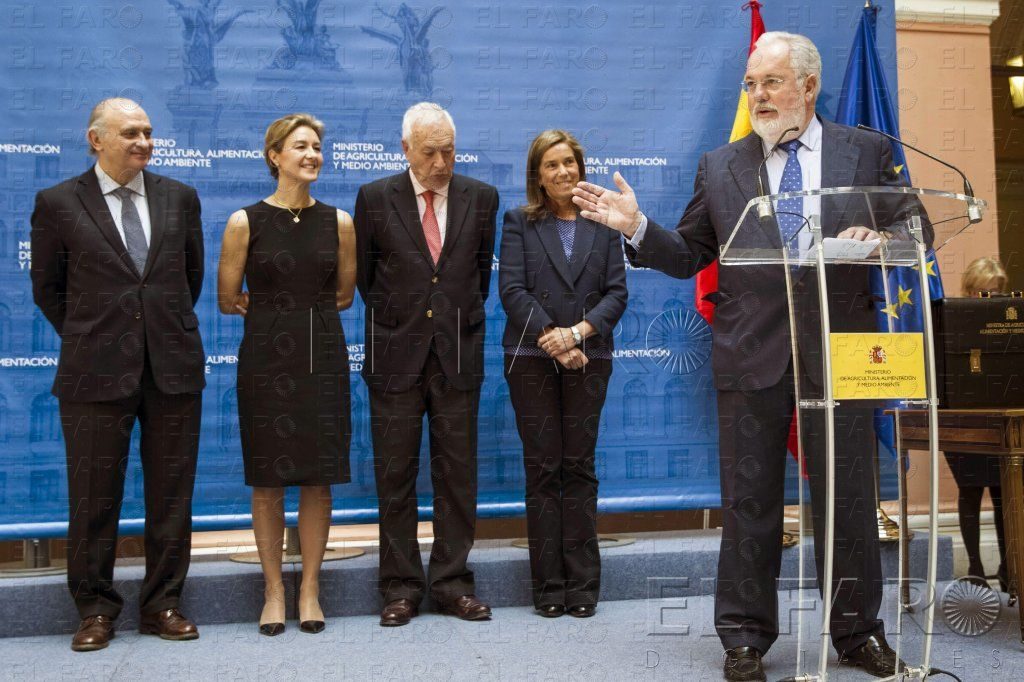 El Colegio de Abogados comienza los actos por su patrona con una conferencia impartida por Miguel Arias Cañete