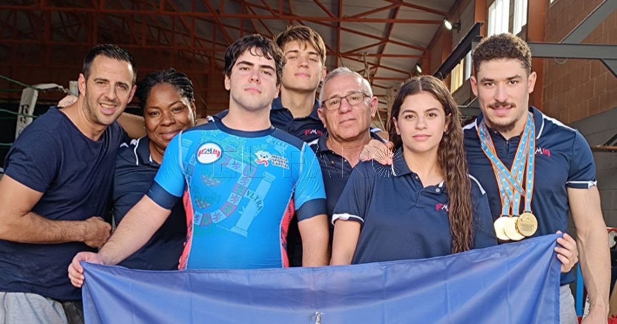 El melillense Ismael Jamali se trae tres oros para Melilla del Nacional junior