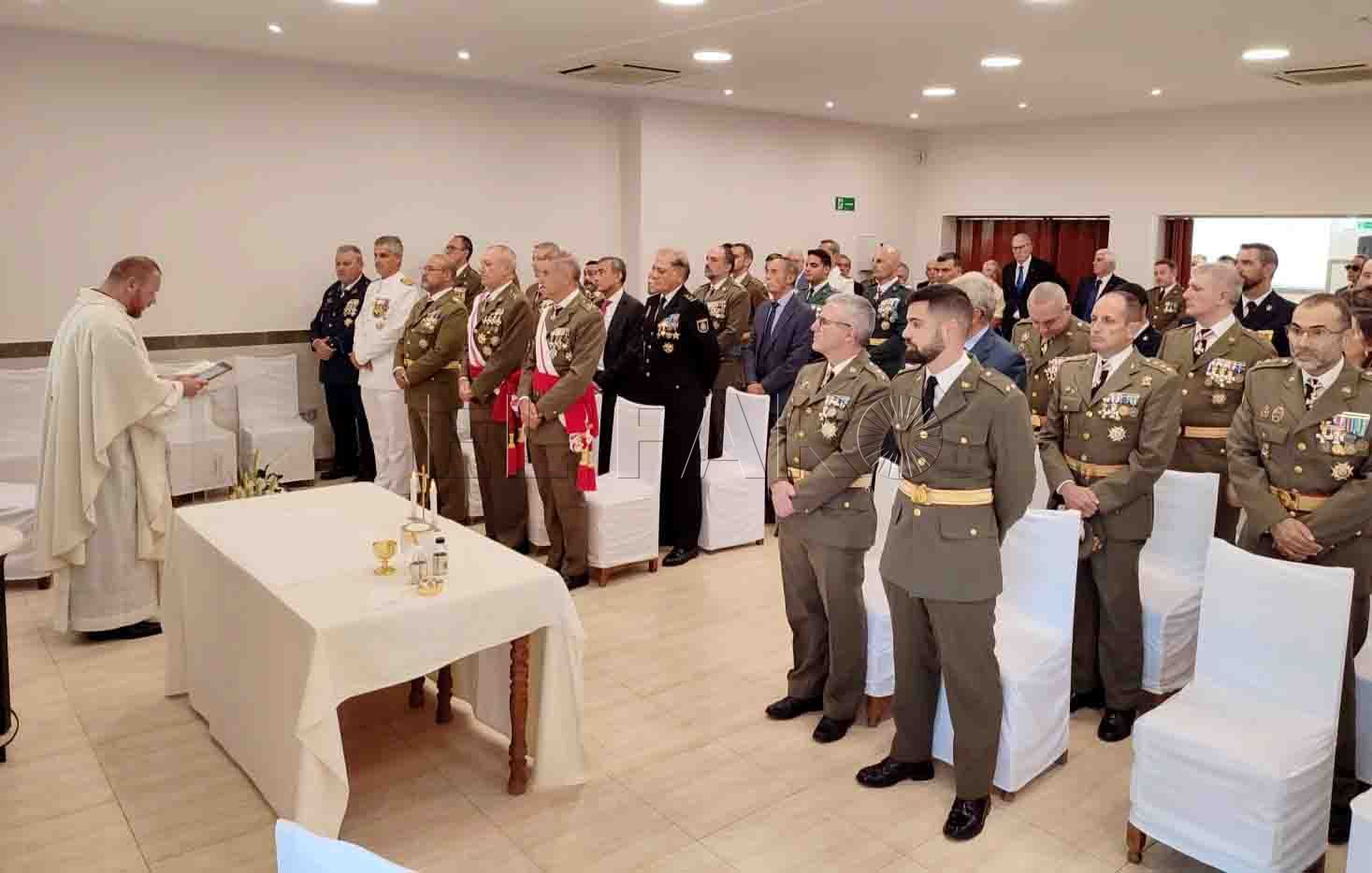 El Cuerpo de Intendencia festeja la Festividad de Santa Teresa de Jesús