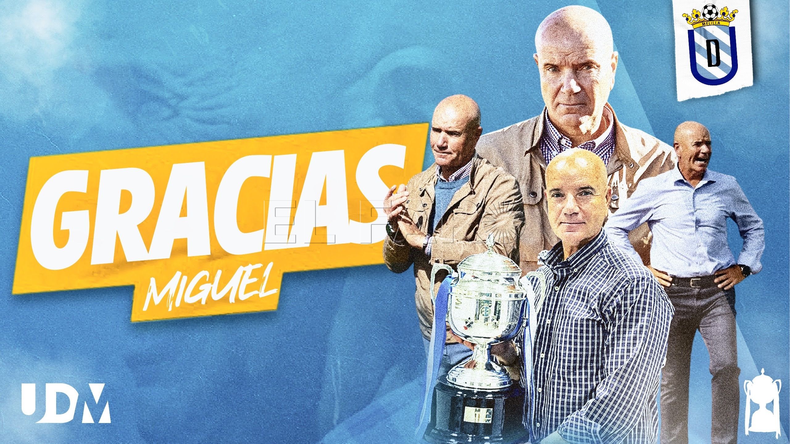 Miguel Rivera deja de ser entrenador de la UD Melilla