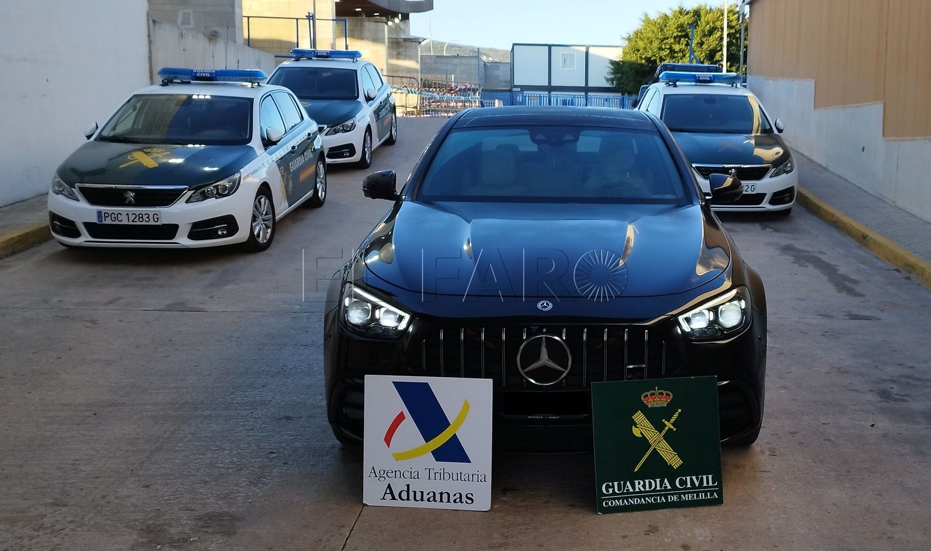 La Guardia Civil recupera un vehículo robado en Suiza valorado en 125.000 euros