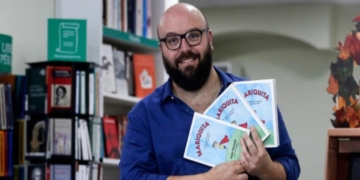 Juan Naranjo, en la Librería este viernes para hablar sobre crecer siendo LGTB