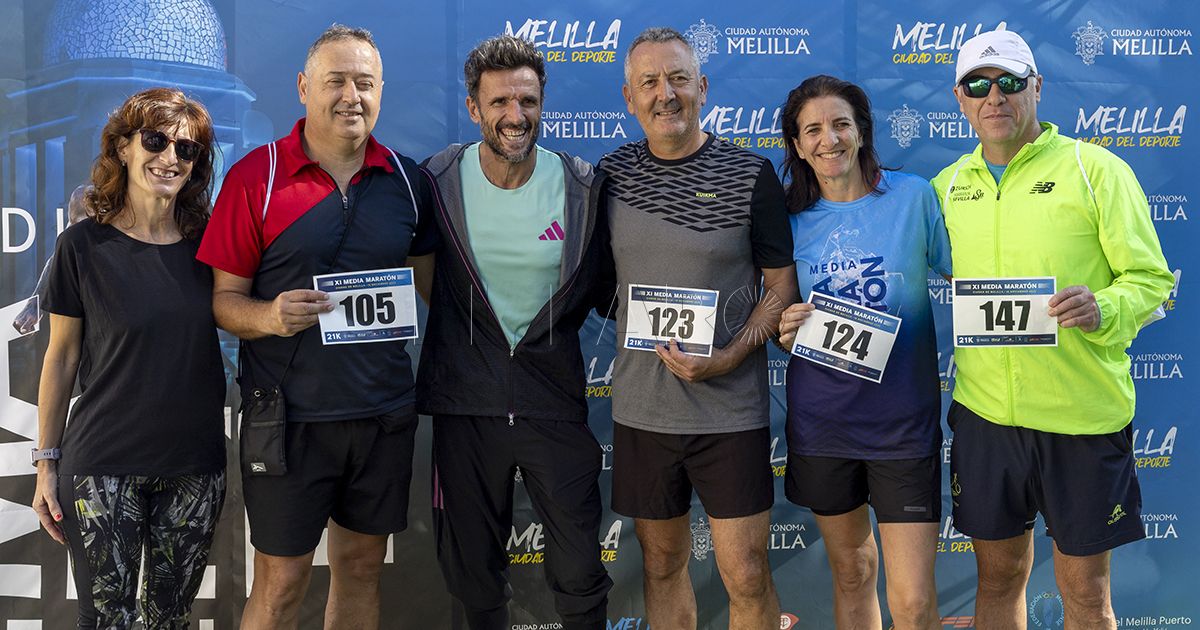 Cerca de 600 melillenses en la IX Media Maratón Melilla Ciudad del Deporte