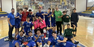 Debutante en División de Honor Juvenil, el CF Rusadir está realizando una gran primera vuelta que le hace luchar por todo y sin renunciar a nada.