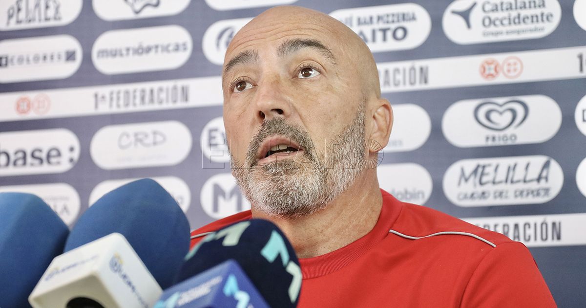 Sabas, técnico de la UD Melilla: “No debemos ser frágiles en defensa”