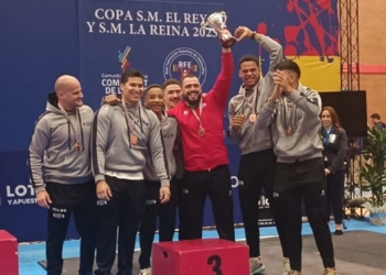 Enorme satisfacción entre los componentes del Club Olimpo Fénix de Melilla, por el tercer puesto conseguido a nivel de equipos.
