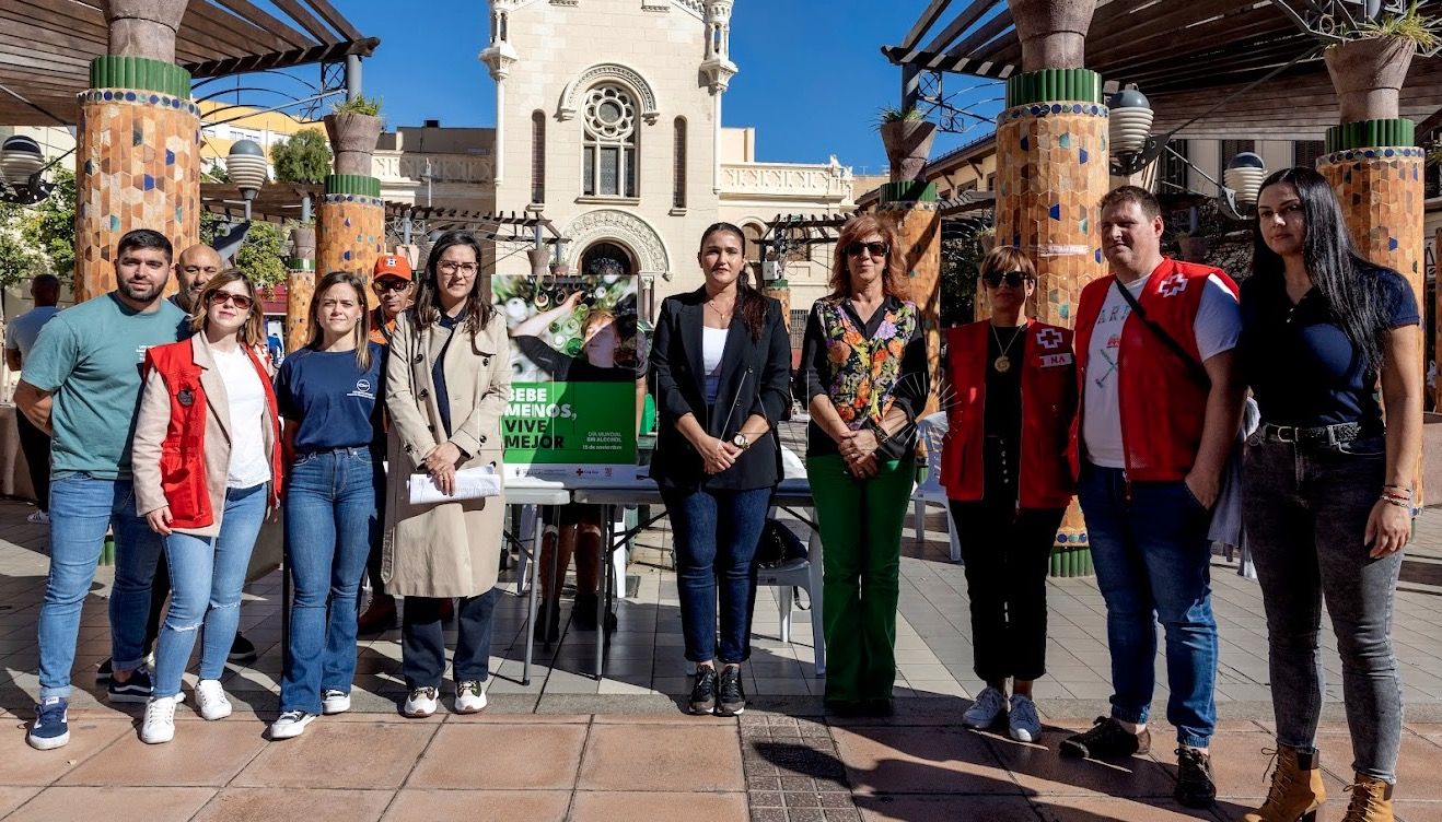 Campaña de sensibilización en el centro por el Día Mundial sin Alcohol