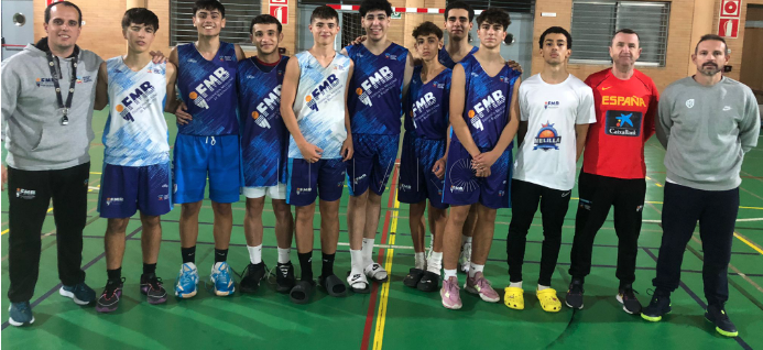 La selección júnior FMB inicia una nueva liga de la Fase Oro en Málaga