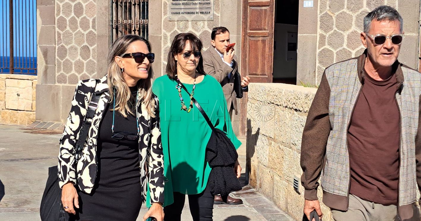 Visita a Melilla la Vieja de algunos participantes en las I Jornadas Internacionales de Salud Mental