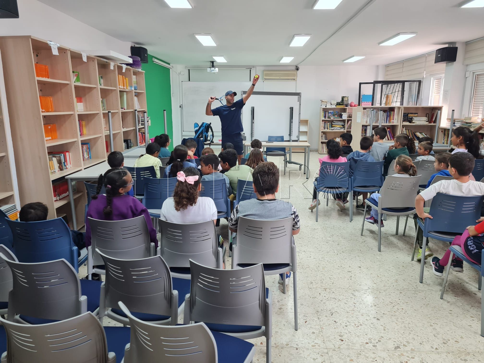 El Programa Conoce el Tenis de Cerca pasa por el Eduardo Morillas