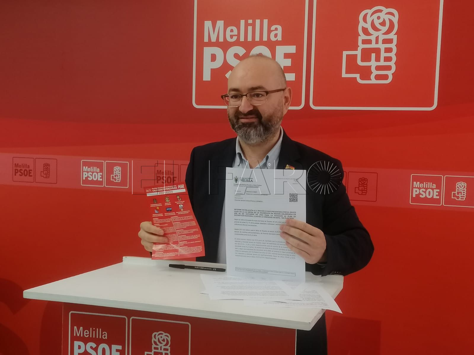 El PSOE insiste en que la Ciudad ponga en marcha el Plan Estratégico contra la obesidad infantil