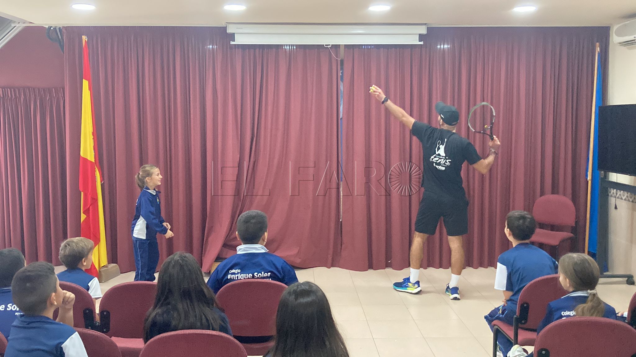 El Enrique Soler disfruta del mundo del tenis