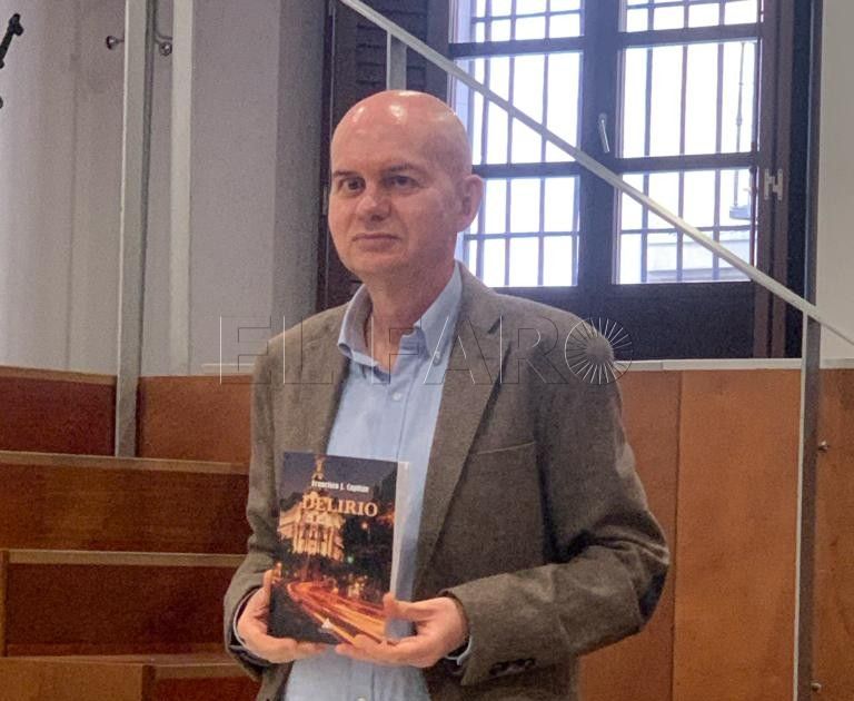 El autor melillense Francisco J. Capitán publica su tercera novela, 'Delirio'