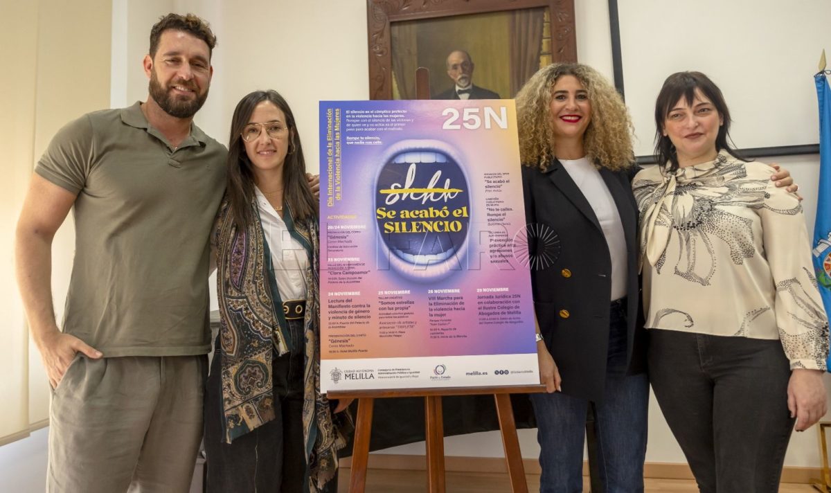 Cine, talleres y deporte; entre las actividades para concienciar a la sociedad melillense sobre el 25N