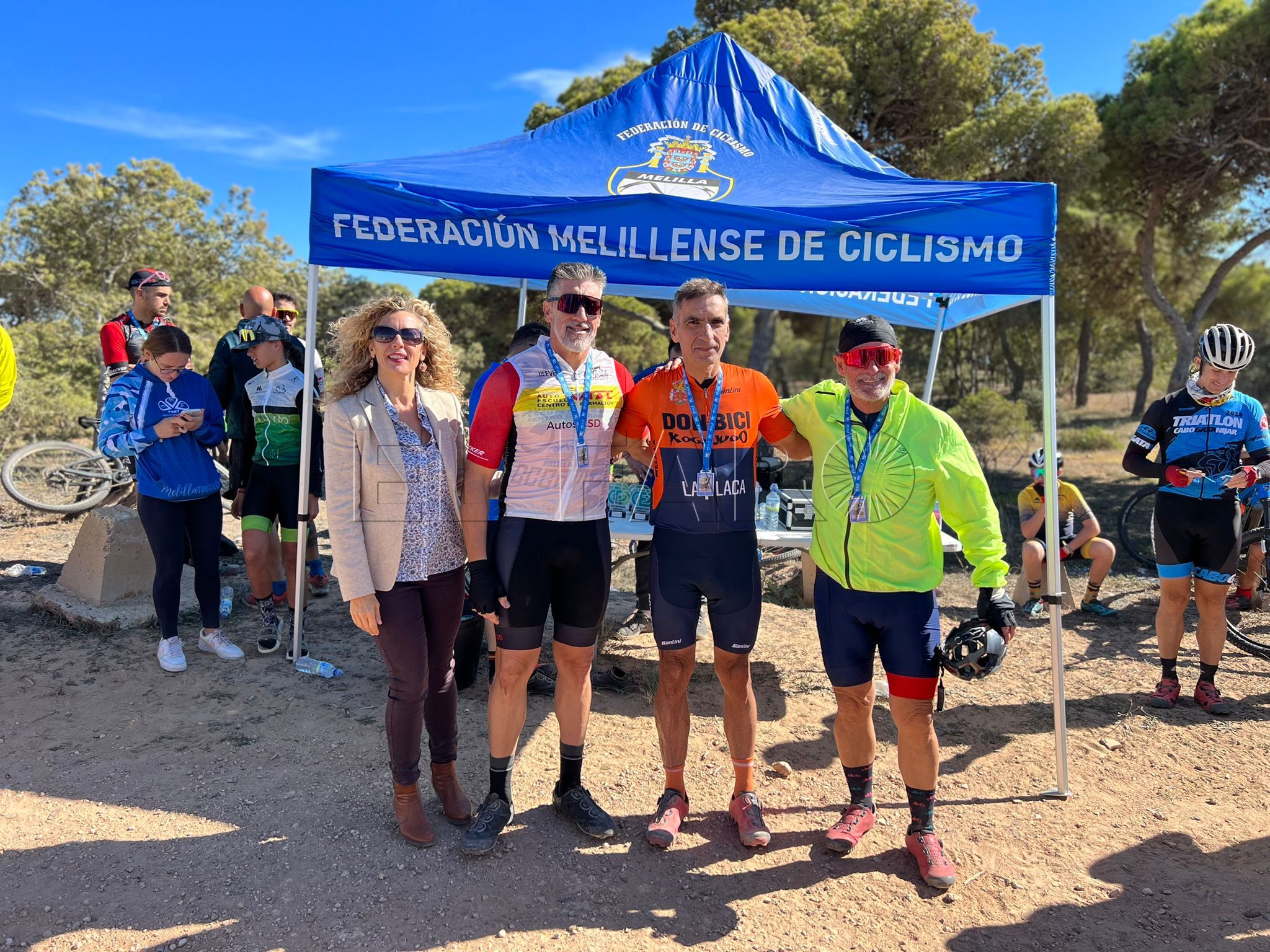 Abdul Ilah Mohamed y Else Remartínez, vencedores del III Trofeo MTB Patrones San José de Calasanz y San Martín de Tours