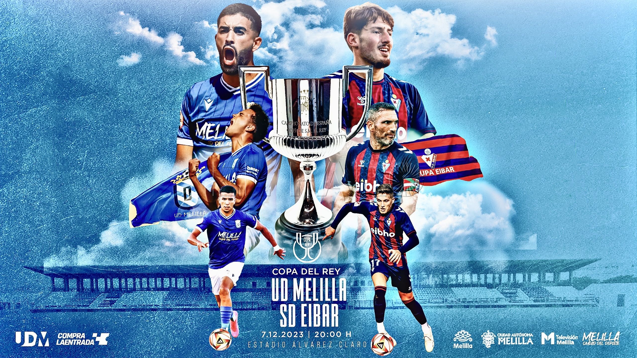 El Melilla define los precios para el partido de Copa ante la SD Eibar