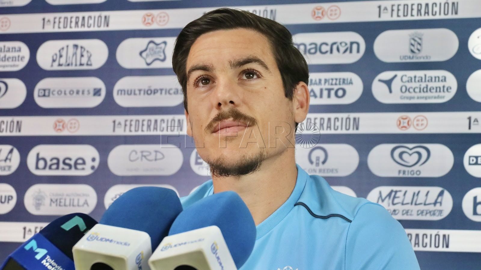 Moi Rodríguez, jugador del Melilla: “Comprendo que la afición este enfadada”