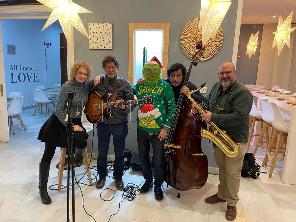 Velada de jazz navideño en el restaurante La Almoraima
