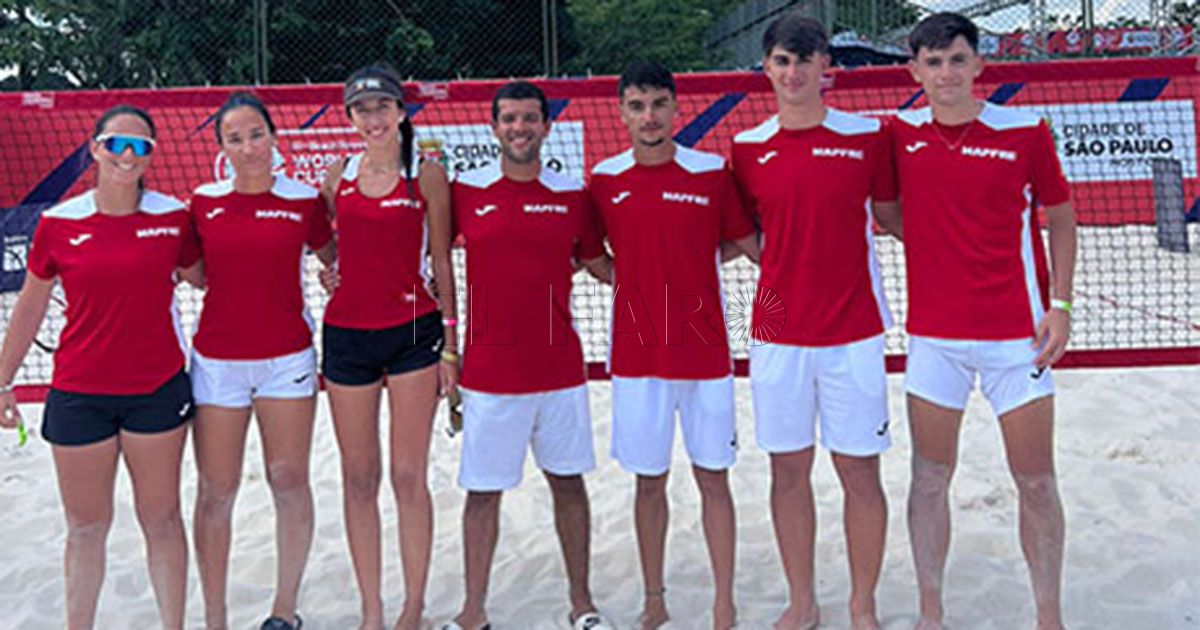 Bronce de España en el Mundial de tenis playa y cuarto puesto en júniors