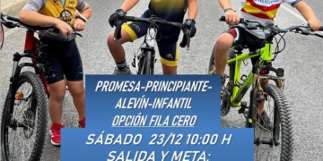 Imagen del cartel de la carrera que se disputará en la matinal de hoy sábado.