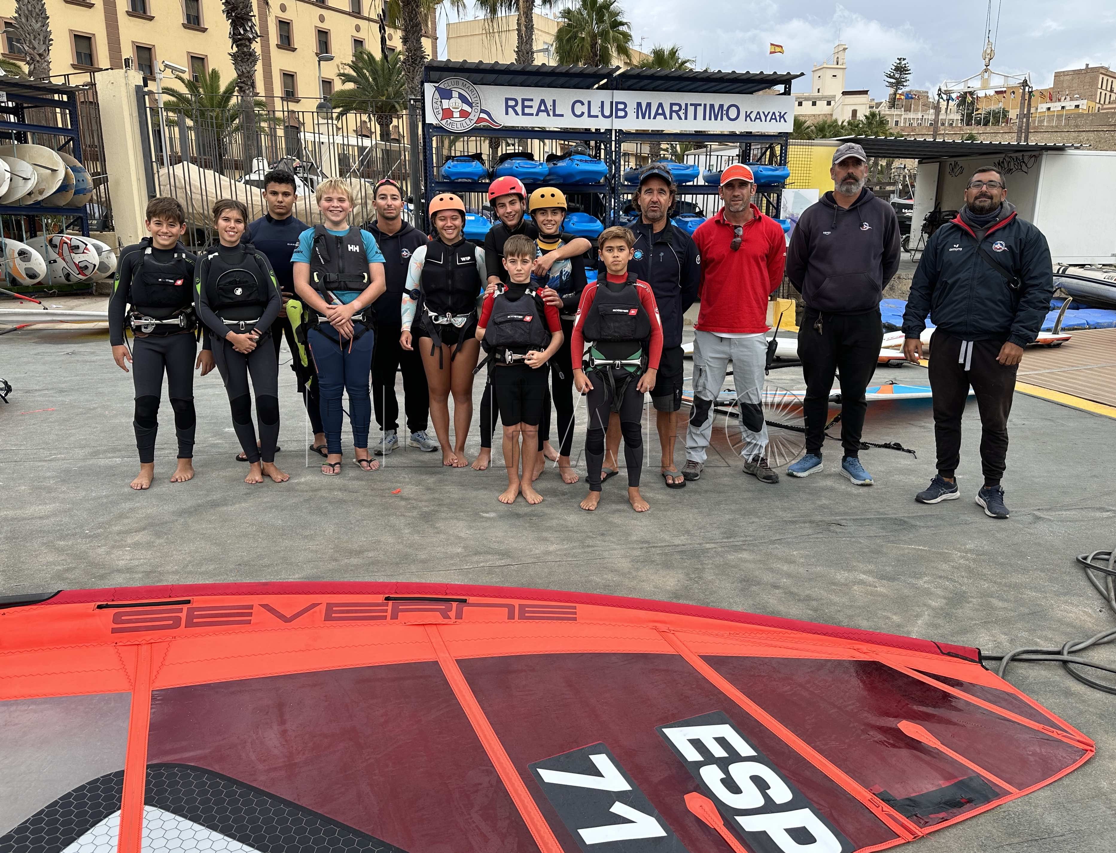 Las clases Iqfoil y Techno tienen su clínic en el Real Club Marítimo