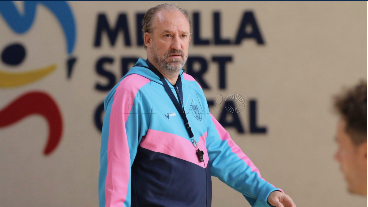 Rafa Monclova, técnico del Melilla BC: “Esta vez no estoy contento con el equipo”