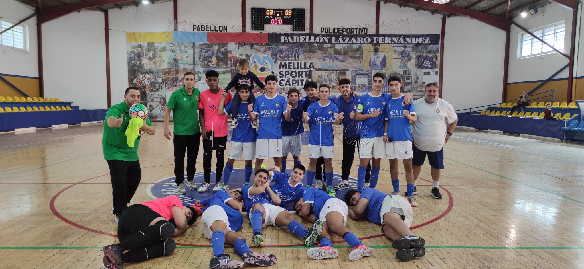 Peña Real Madrid y Rusadir juegan difíciles compromisos